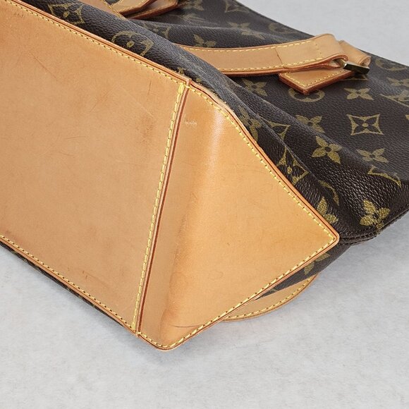 Lous Vuitton Monogram Cabas Piano Tote Bag Handbag Purse with Card - Picture 7 of 14